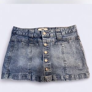 YMI Light Blue Denim Skirt